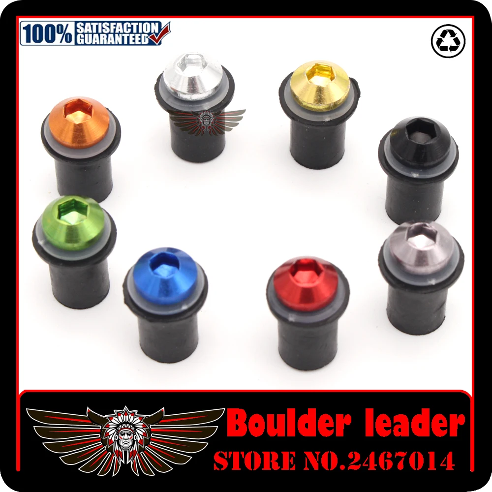 10Ps Motorcycle 5mm Windscreen Windshield Bolts Screw Nut Fastener Kit For BMW S1000R F650GS R1200R LC K1200S F800R GS | Автомобили и