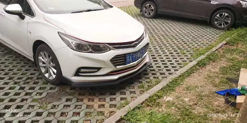 Для Chevrolet Cruze защита выхлопного отверстия переднего бампера для- cruze набор бампер задняя Лопата задний спойлер