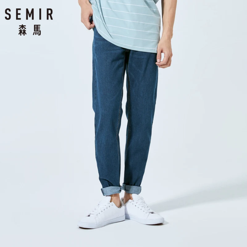 SEMIR/2019 новые летние джинсовые брюки эластичные удобные износостойкие уличные