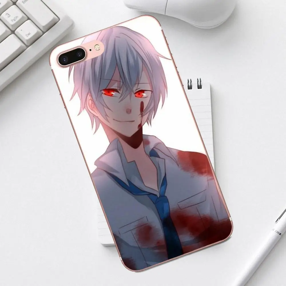 Mirai Nikki Будущее Дневник корпус ТПУ топ продаж для iPhone 4 4S 5 5C SE 6 6S 7 8 Plus X XS Max XR Galaxy A3 A5