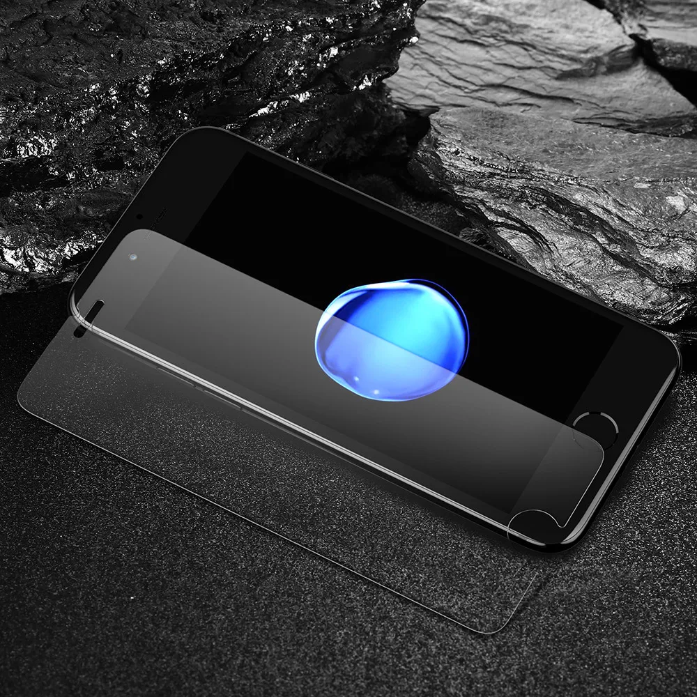 KISSCASE прозрачное закаленное стекло для iPhone 5 5S SE Защитная пленка экрана Flim 7 8 6 S Plus s
