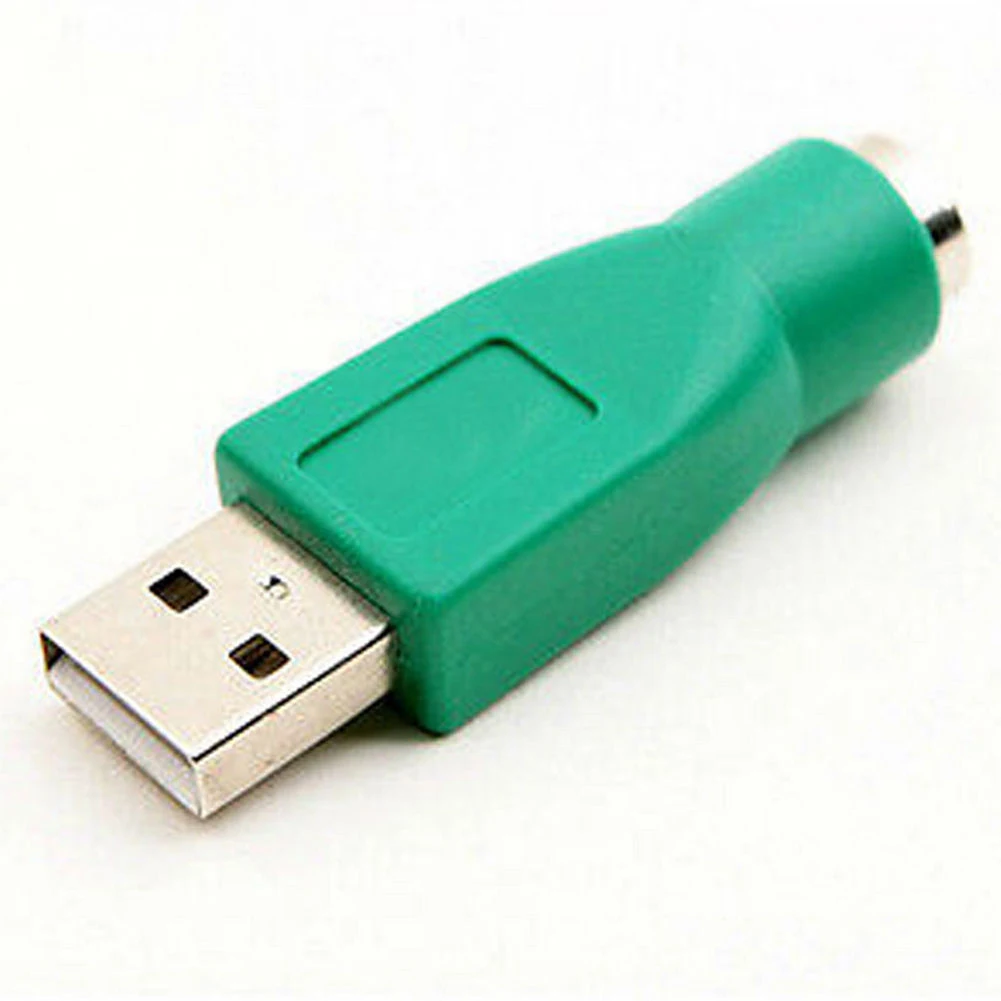 PS2 Женский к USB Мужской Порты и разъёмы Переходник для мыши конвертер разъема PS/2