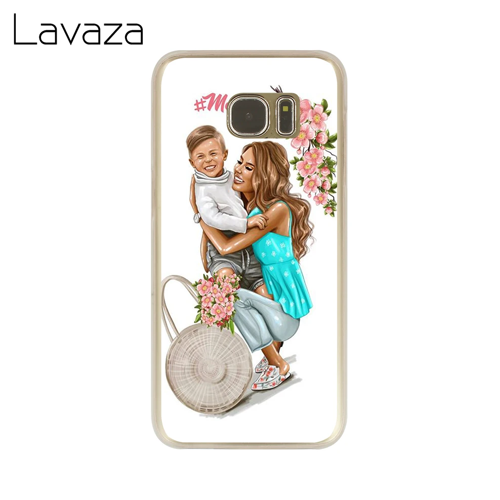 Чехол Lavaza LOVE для мамы и ребенка samsung Galaxy J7 J6 J5 J3 J1 J2 2018 2017 2016 2015 US EU версия