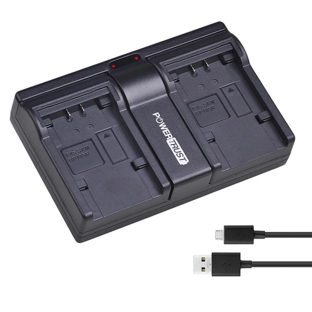 3PC IA-BP105R BP105R IA-BP210R Li-ion Battery+USB Dual Channel Charger for SAMSUNG SMX-F500 F501 F530 HMX-F900 F910 F920 H320 |