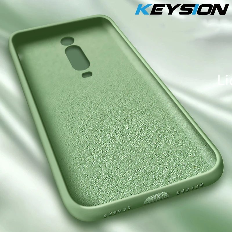 KEYSION жидкий силиконовый чехол для Xiaomi Mi 9T Pro K20 мягкий ТПУ противоударный телефона