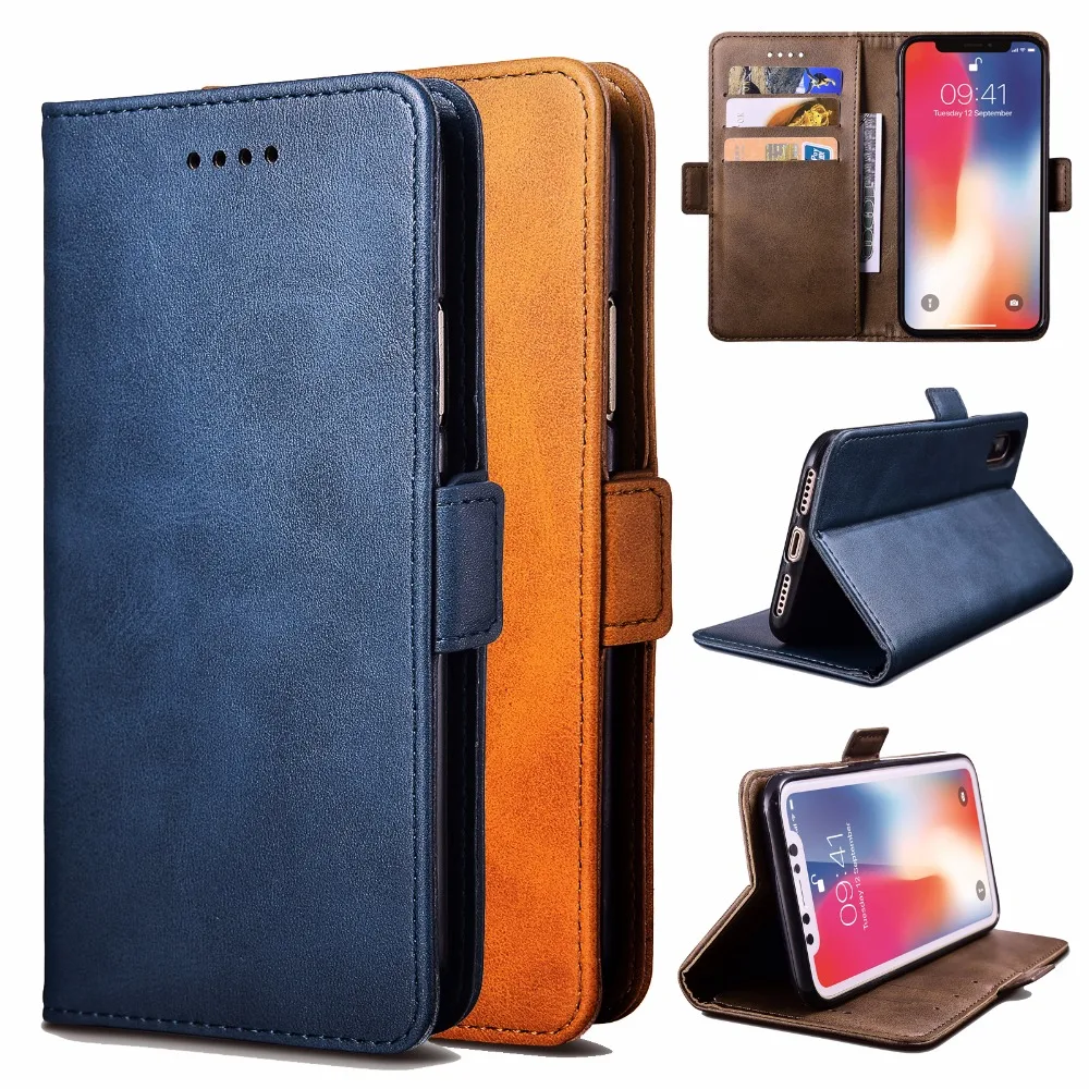 

AForWiko View2 Plus Phone Luxury Leather Flip Wallet Bracket Simple Fashion Protective Cell For Wiko View2 Plus Phone Cover