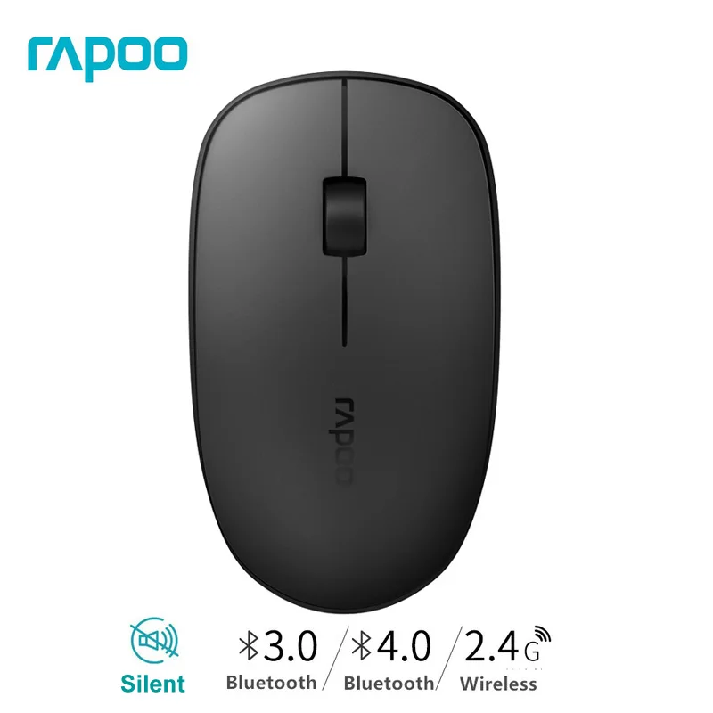 Rapoo 3D Тонкий 3520 P Беспроводная Оптическая Мышь Для Apple ПК с Windows Ноутбука Мыши 1000