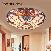 european style ceiling lamp bedroom aisle childrens room mediterranean retro romantic creative ceiling lamp free shipping