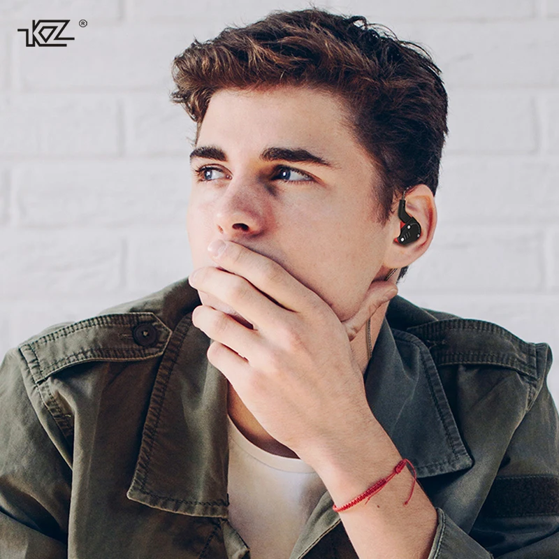 KZ ZSA HIFI якорь + Динамический Гибридный привод с проводным управлением