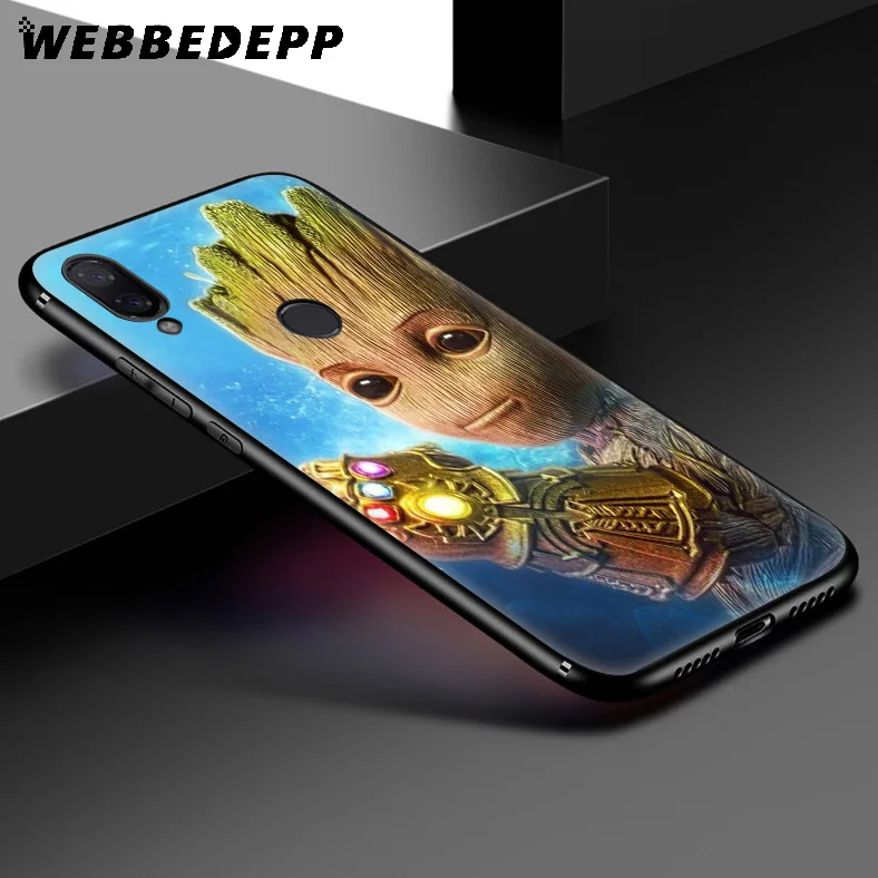 WEBBEDEPP Guardians for Galaxy Groot Soft Case Xiaomi Redmi K20 7A 4A 4X 5 5A 6 6A S2 Note 8 4 7 Pro Plus Prime |