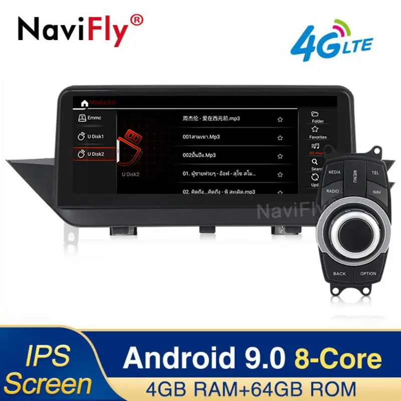 Android 9 0 8 Core 4G LTE автомобильное радио для BMW X1 E84 2009 2015 Автомобильный gps Навигация BT