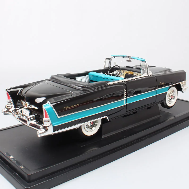 Знаменитый дорожный знак 1:18 большой винтажный автомобиль 1955 Packard Caribbean Spyder литая модель игрушечного автомобиля 1:18 масштабная модель автомобилей для коллектора
