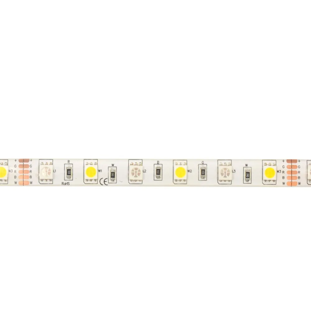 100 м 20X5 DC12V RGBW 5050 SMD светодиодные полосы света IP65 Водонепроницаемый RGB + WW (RGB теплый