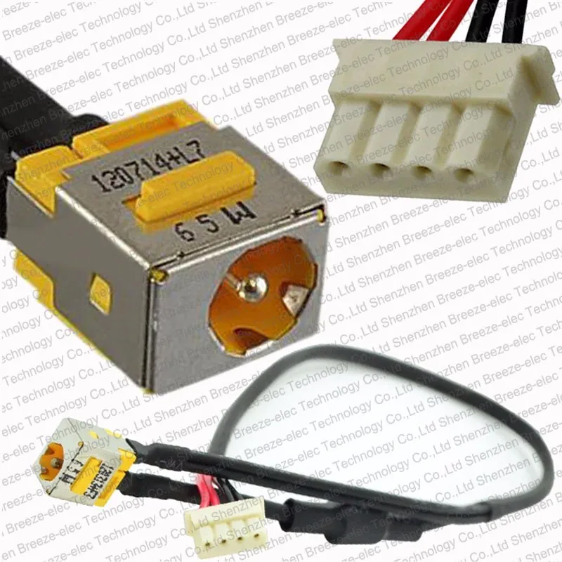 

3PCS/LOT Laptop DC Power jack socket wire Plug Cable connector For Acer Aspire 5920 5920G 6530 6530G 6930G 6930ZG ebour003