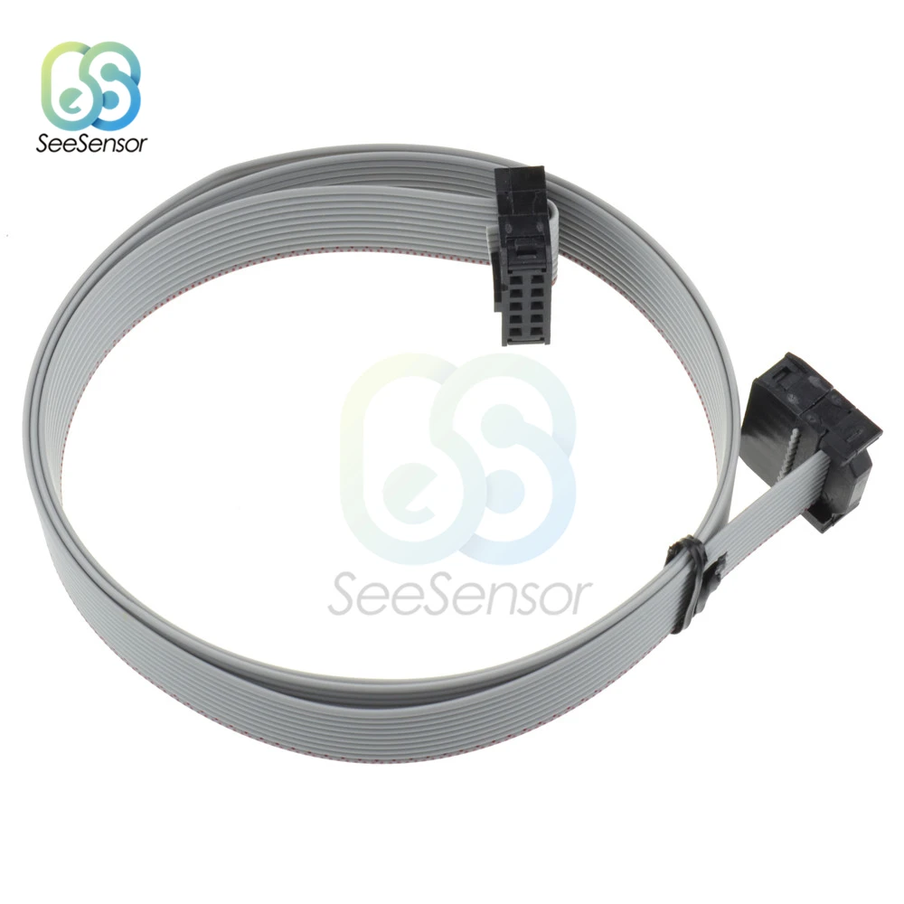 5 шт. 70 см 10 Pin 2 54 мм разъем USB ASP ISP JTAG AVR провод P IDC плоский ленточный кабель для