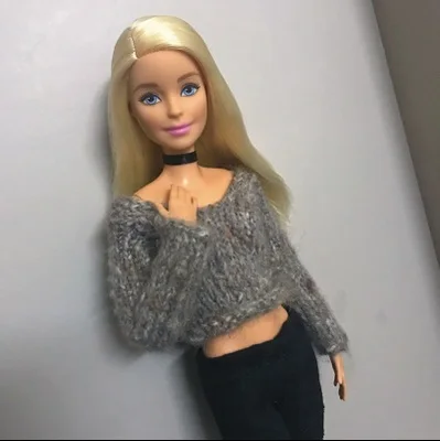 Одежда для куклы blyth 1/6 модные аксессуары кукол Pullip свитер + джинсовый костюм с
