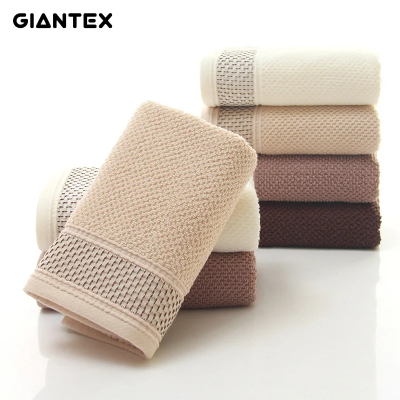GIANTEX Мягкое хлопковое полотенце для лица супер впитывающие Толстые Полотенца
