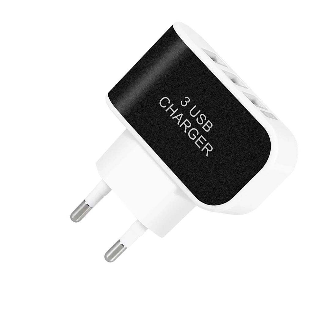 NO.1 Яркие цвета 3 USB зарядное устройство дорожное настенное зарядное устройство адаптер умное питание для мобильного телефона зарядное устройство для планшетов - Тип штекера: NO.1
