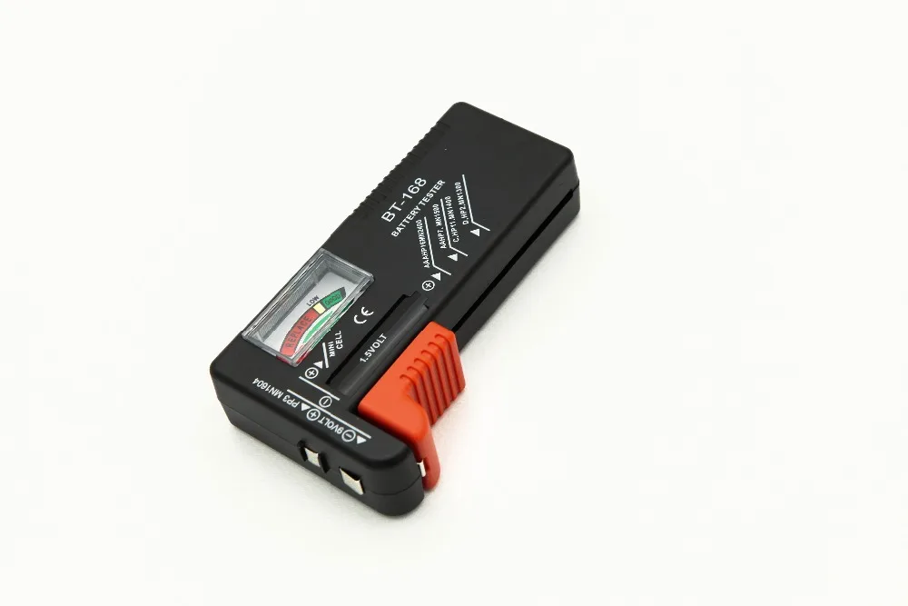 Portable Double Easy-to-read Universal Digital Battery Tester Volt Checker AA AAA 9V Button Multiple Size | Инструменты