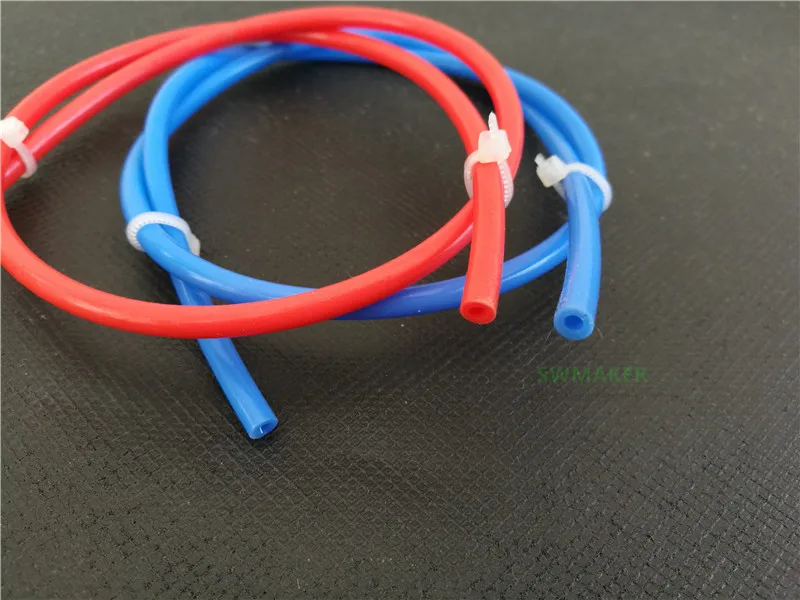 1 шт. синий/красный/белый/черный 360 мм 2*4 PTFE bowden трубка для Prusa i3 MK2.5/MK3 экструдер hotend |