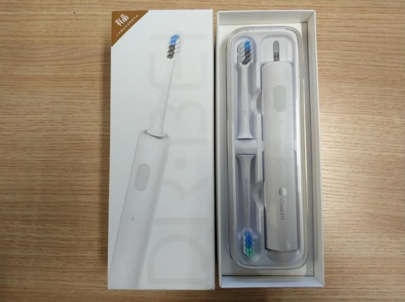 Xiaomi Doctor B электрическая зубная щетка звуковые волны умная щетка ультразвуковая отбеливающая Водонепроницаемая беспроводная зарядка дорожная коробка