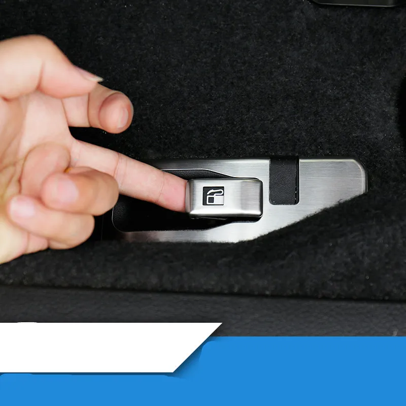 

For Subaru Forester 2013-2017 Stainless Steel Fuel Cap Switch Button Cover