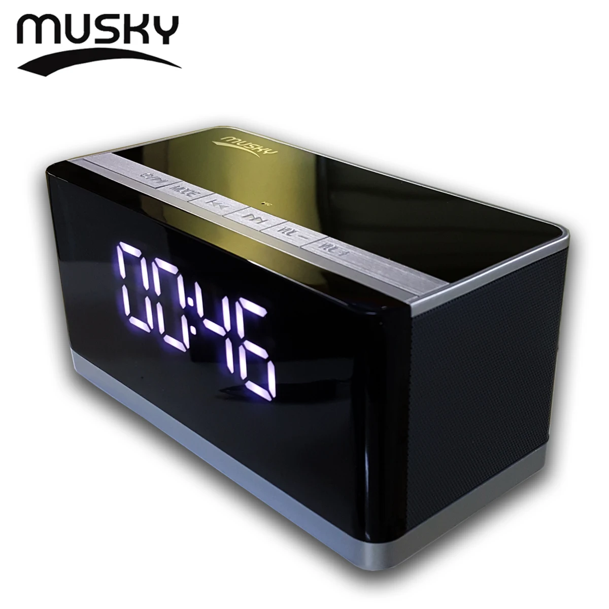 Новый оригинальный MUSKY DY27 HIFI беспроводной Bluetooth динамик с радио AUX функция громкой
