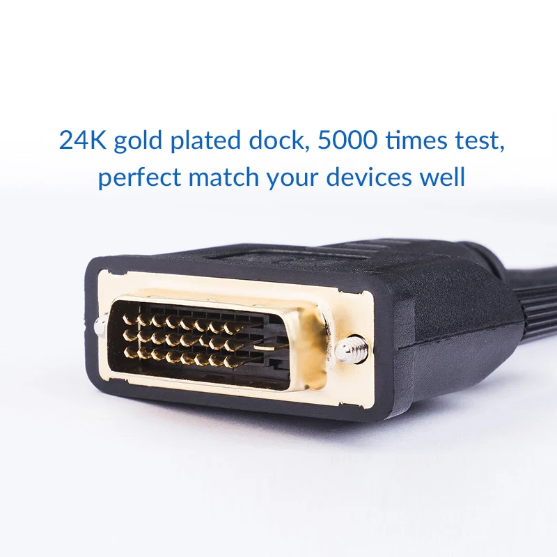 Кабель Unnlink DVI D 24 + 1 Pin UHD FHD 1080P 2560*1600 @ 60 Гц 2 м/3 м/8 м/10 м 12 для проектора компьютера ТВ