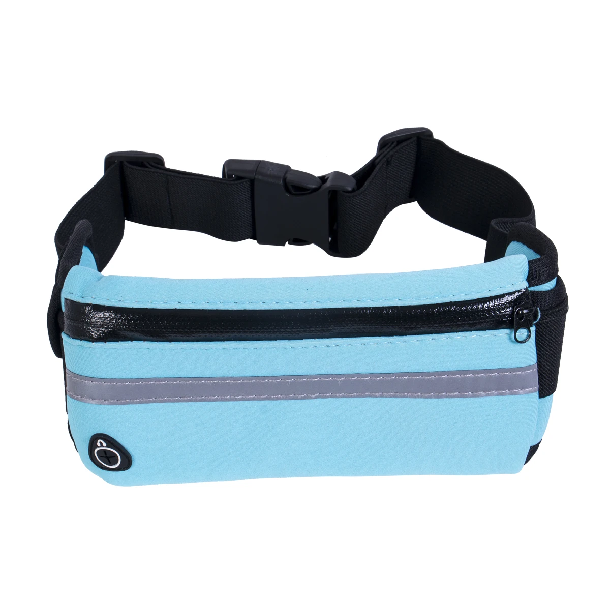 Синий Waist Bum Bag Fanny Pack Belt Money For Running Jogging Cycling Phones Sport Running Waterproof Belt Waist Bag - Цвет: Синий