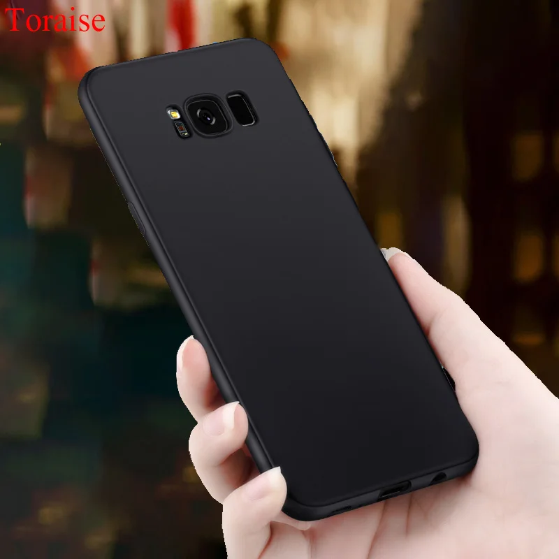 Ультратонкий чехол Toraise для Samsung S8 тонкий матовый Мягкий силиконовый из ТПУ Note 8