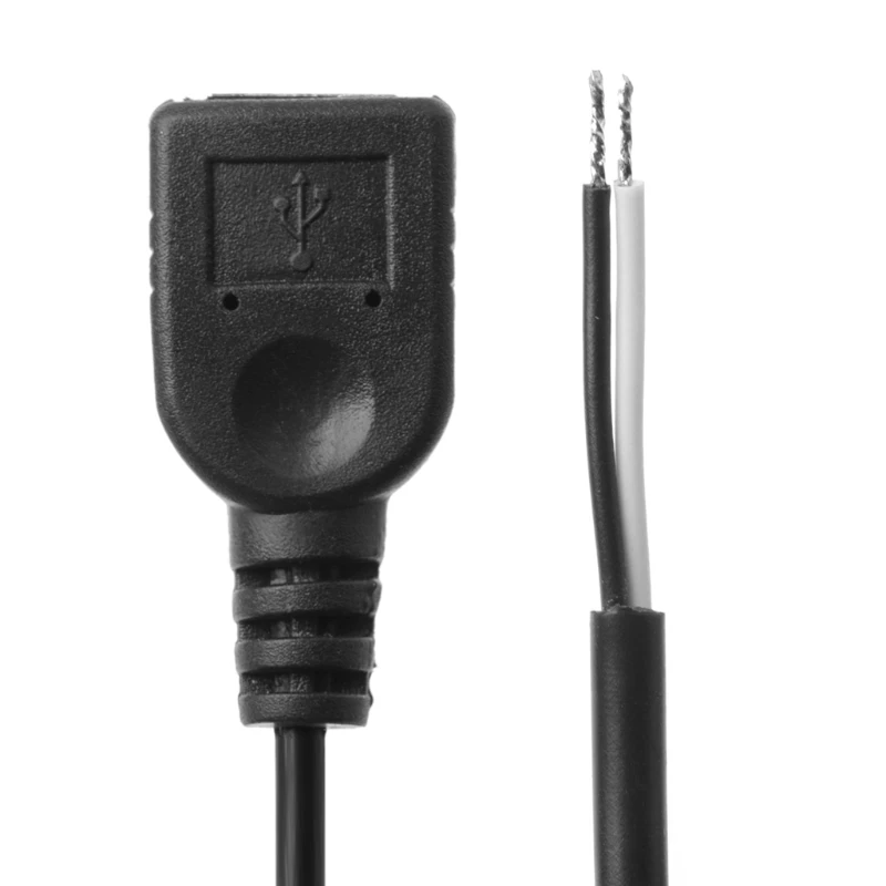 1 шт. Новый USB 2 0 гнездовой разъем Pin провода зарядный кабель шнур DIY 30 см|Кабели