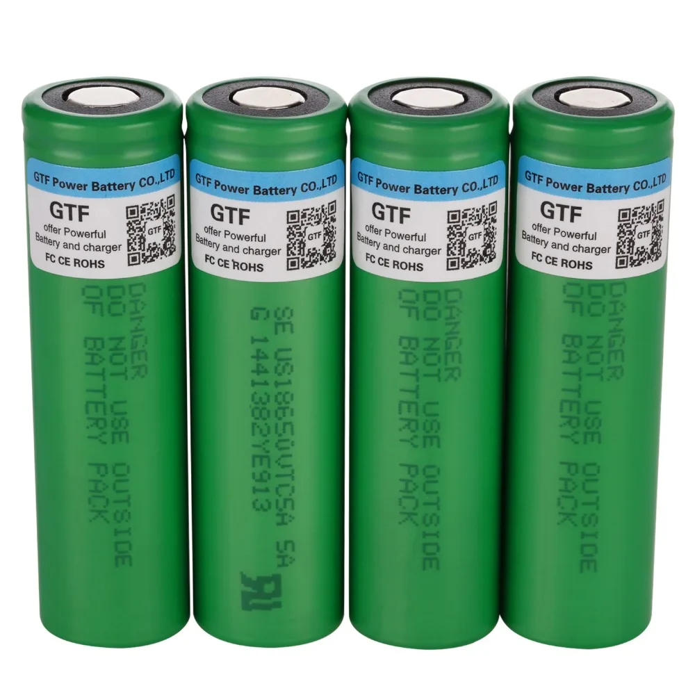 GTF Оригинальный 3 7 V 3000 Mah 18650 Аккумулятор для SONY аккумуляторные литиевые батареи
