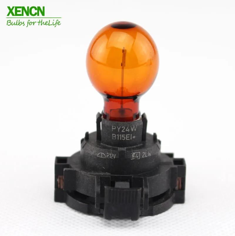 XENCN PY24W PGU20 4 12190 12190NAC1 12V 24W желтая Автомобильная Передняя и задняя индикаторная