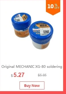 MECHANIC MCN-UV35 5 шт. высококачественный припой флюс для ремонта мобильных телефонов паяльная станция BGA процесс ремонт легко сварить