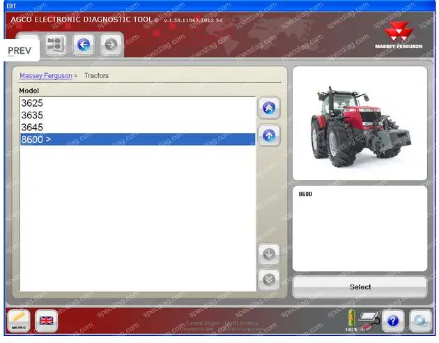 2020 программное обеспечение + комплект для диагностики AGCO (CANBOX) |