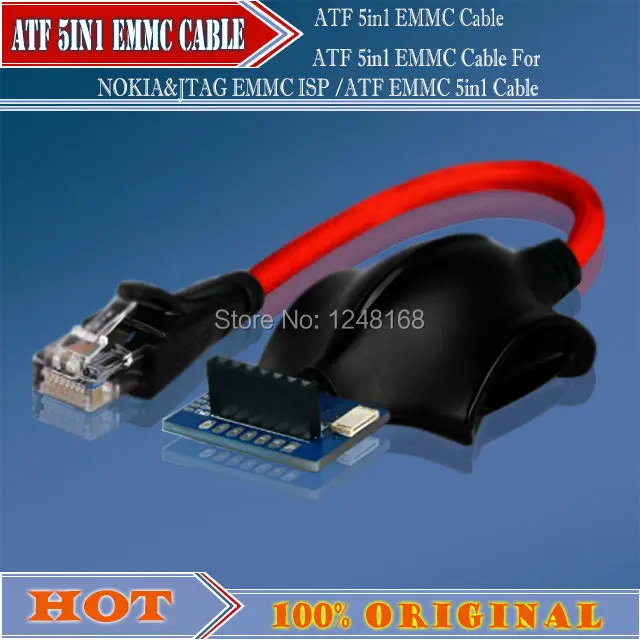 

gsmjustoncct original new ATF 5 in 1 EMMC Cable set