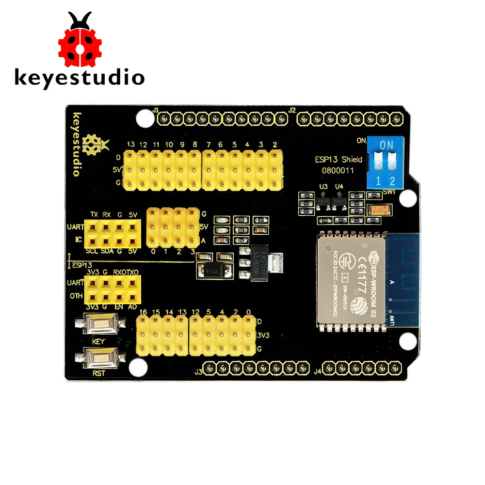 Новинка! Keyestudio ESP8266 веб сервер серийный Wi Fi модуль расширения ESP 13 для Arduino