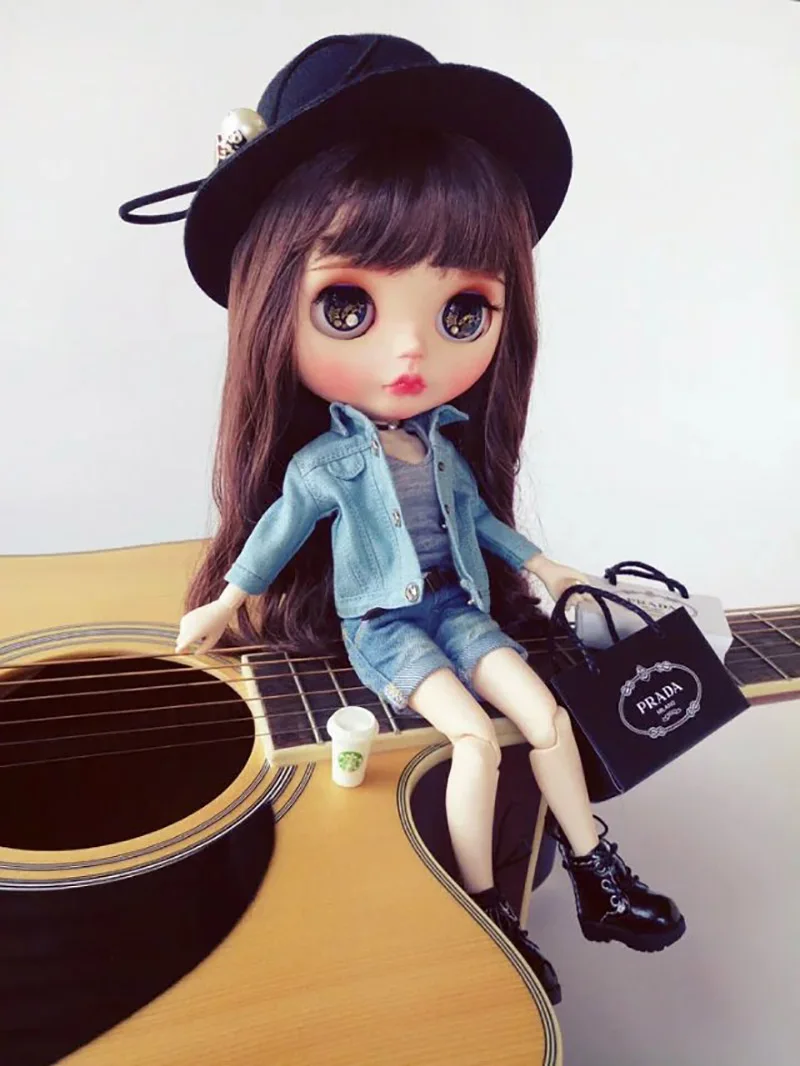 Модные Ботинки Martin Blyth 1/6 для кукол Licca Pullip Azone 1/8 BJD аксессуары обуви детские