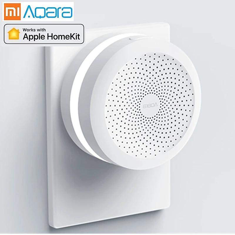 Aqara xiaomi Smart Gateway hub с RGB Led ночным светом wifi zigbee пульт дистанционного управления для
