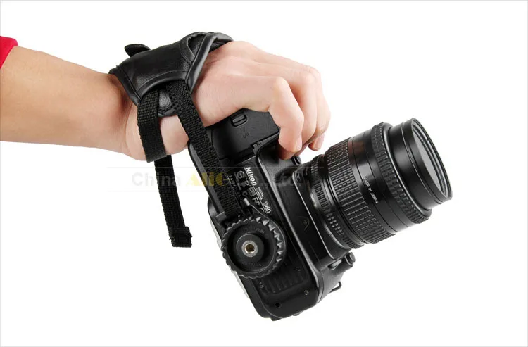 Новинка ремешок на запястье из искусственной кожи для камеры Canon Nikon Sony Pentax Panasonic