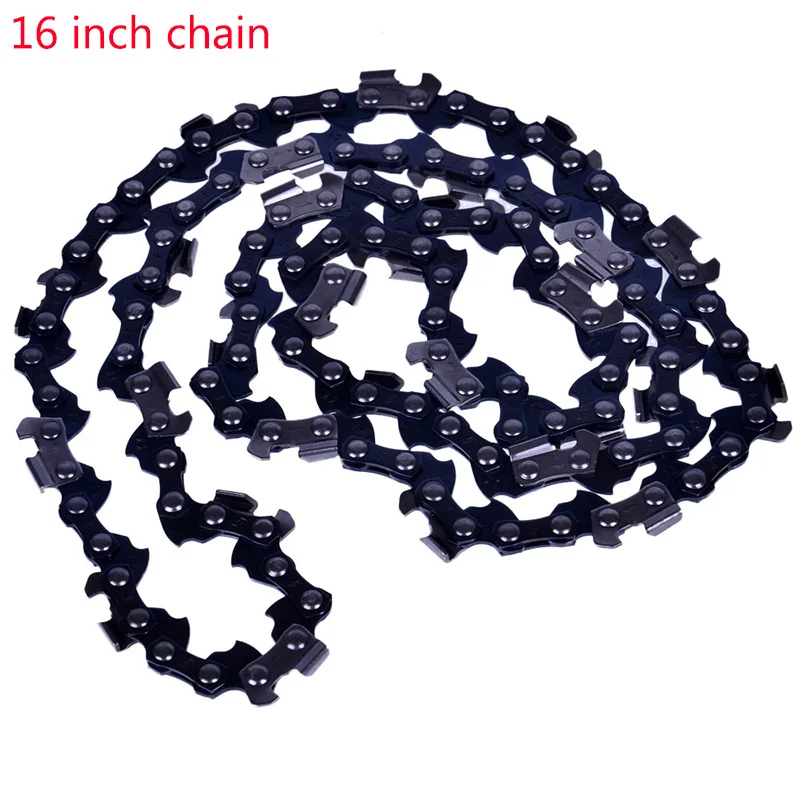 16 inch chain 11,5/16 дюймов цепная пила для цепной пилы или направляющая для изменения угла шлифовальной машины в цепную пилу деревообрабатывающий инструмент для резки древесины Запчасти для цепной пилы - Цвет: 16 inch chain