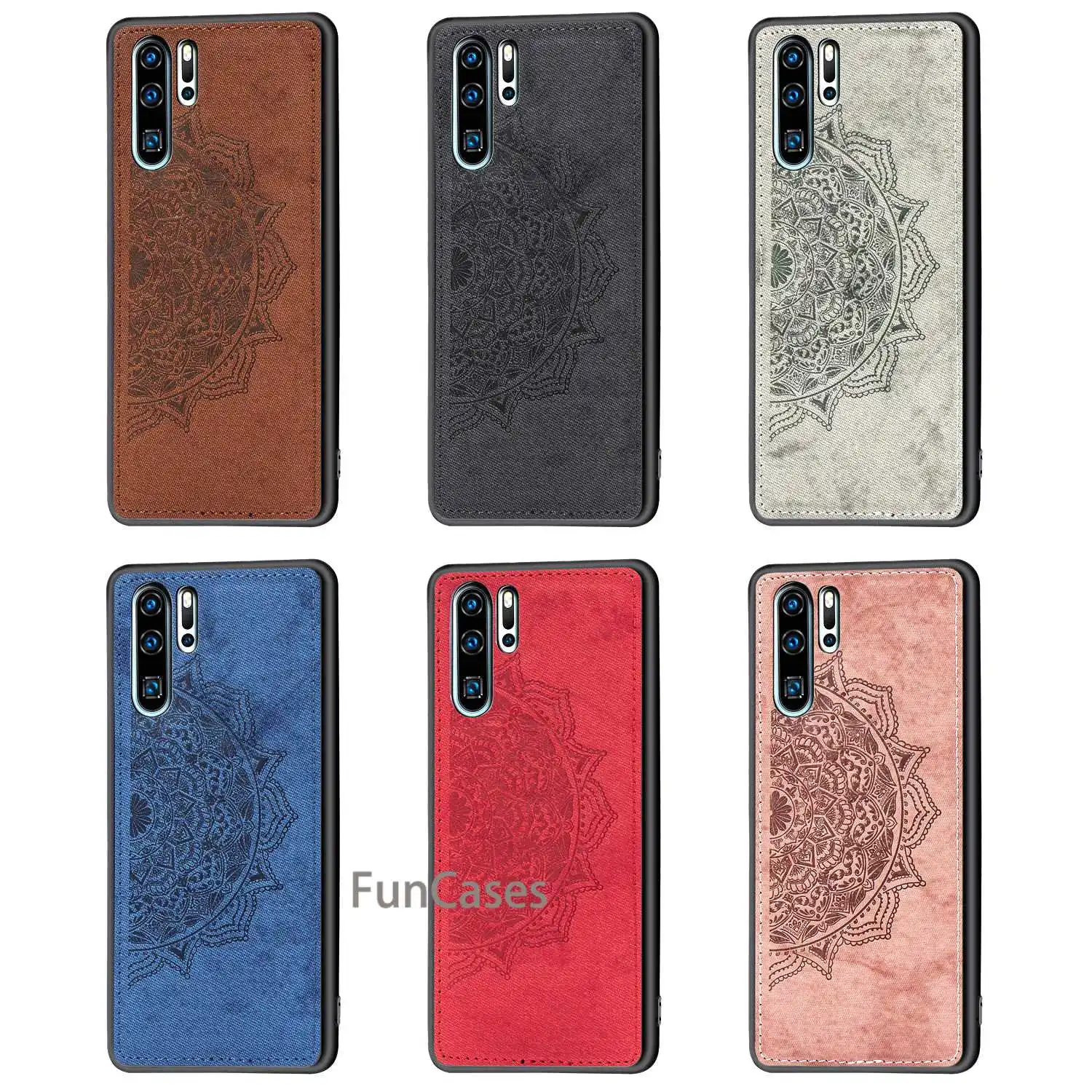 Ультратонкий силиконовый чехол для телефона с изображением мандалы huawei P30 Pro