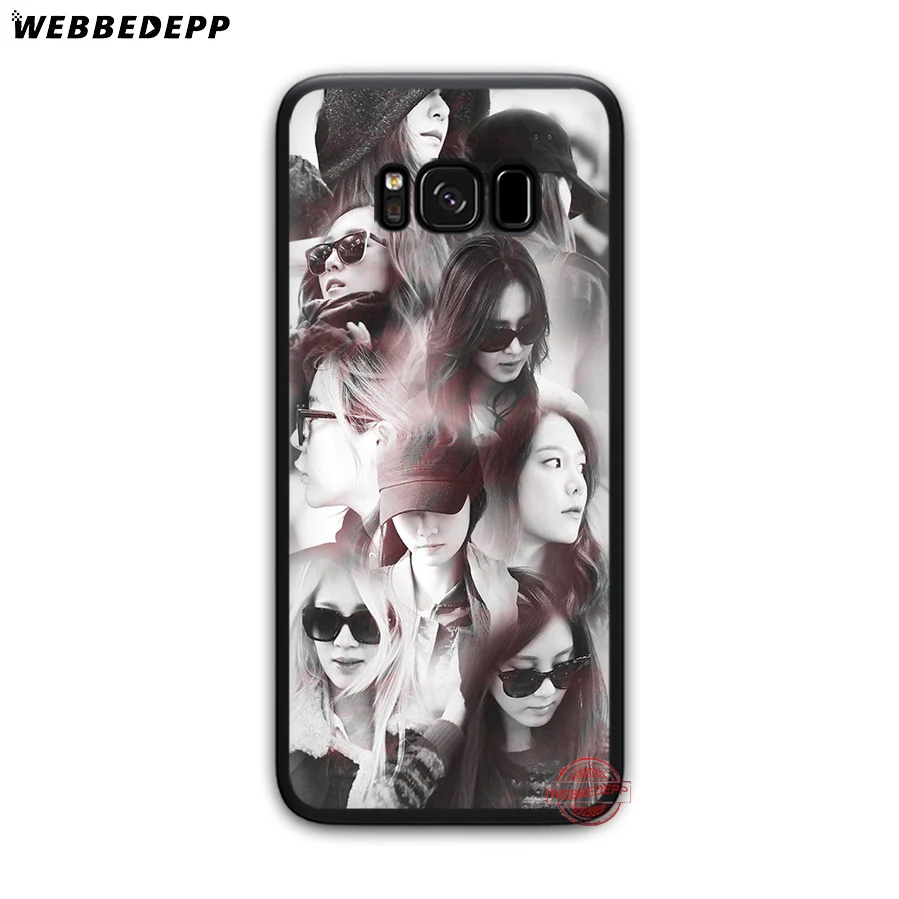 WEBBEDEPP Snsd мягкий чехол Taeyeon для девочек поколения Samsung A6 A7 A8 A9 J6 2018 S7 S8 S9 S10E S20 Ultra Note 8 9