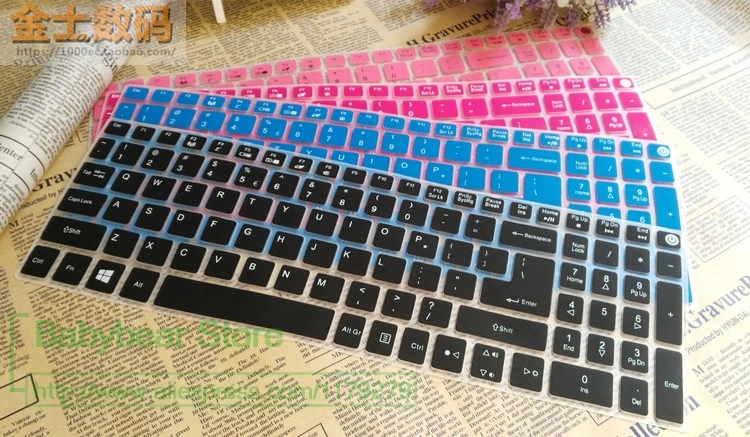 Силиконовый защитный чехол для клавиатуры 15 6 17 3 дюйма Acer Aspire F5 573G E5-575G F5-573G E5-552G