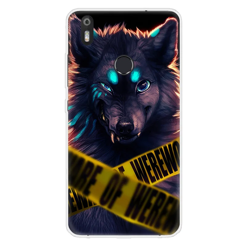 Чехол для телефона BQ Aquaris V Plus U2 Lite X Pro M 2017 Wolf Lion новый прозрачный мягкий