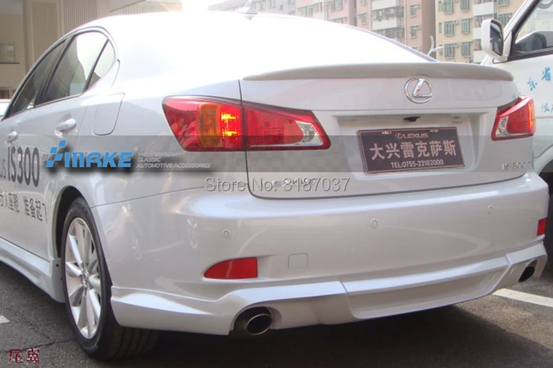Подходит для Lexus IS250 IS300 IS350 2007 2008 2009 2010 2011 из АБС пластика Задняя Крышка багажника