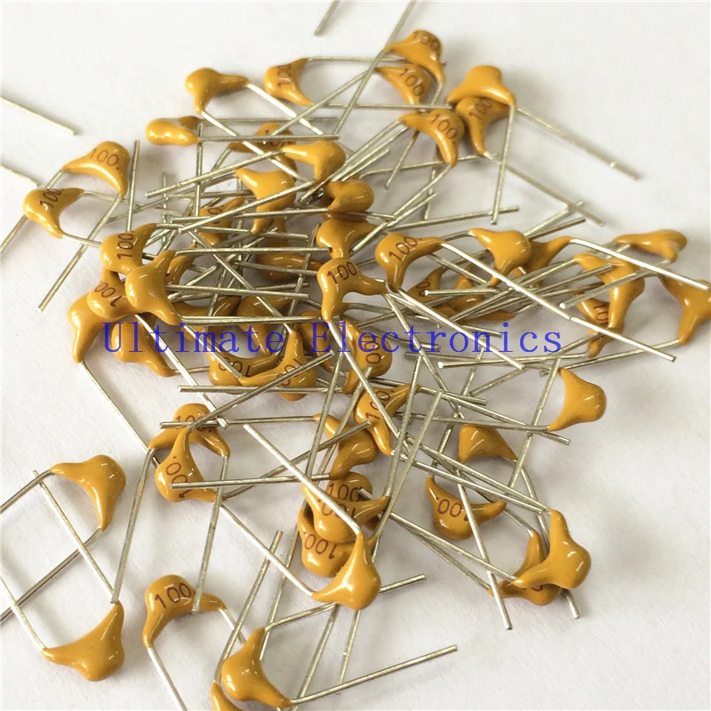 100 шт./лот многослойный керамический конденсатор 50 в 10pF 100K P = 5 08 мм|ceramic capacitor|multilayer
