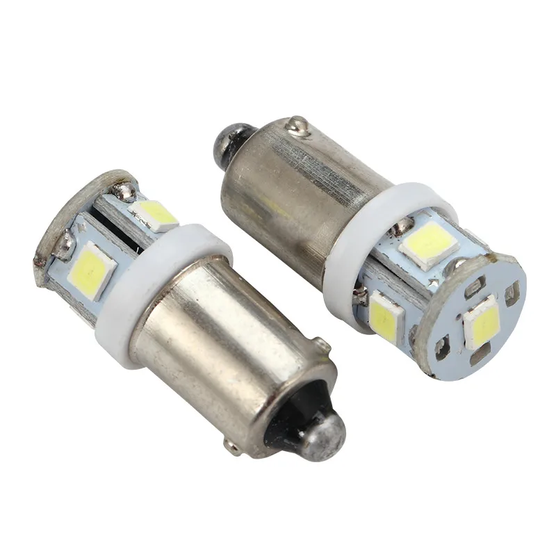 10 шт. ba9s t4w Bayone tw5w AC 6V/6 3 V 8v 2835 5SMD светодиодный светильник для пинбола лампа без