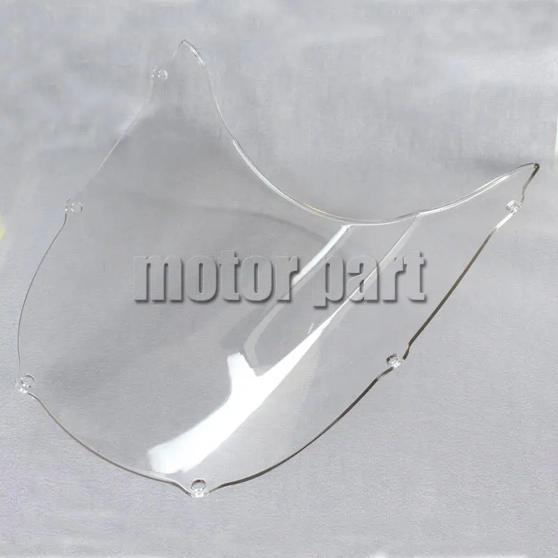 Motorcycle ABS Plastics Clear WindScreen Windshield Deflectors For 1998-1999 Kawasaki Ninja ZX6R ZX 6R 636 98 99 Free Shippping |