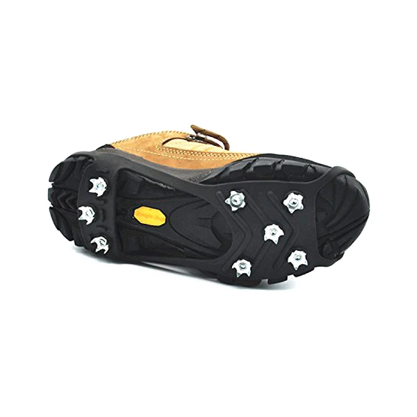 

1 Pair 8 Nails Ice Floes Gripper Shoes Snow Crampons Anti-slip Ice Gripper Hiking Cleats Spikes MC889